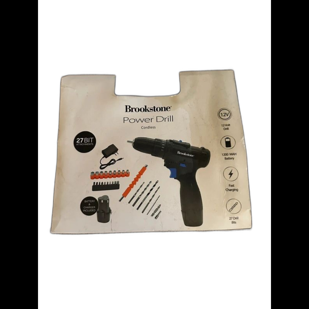 Brookstone® Power Drill brand new